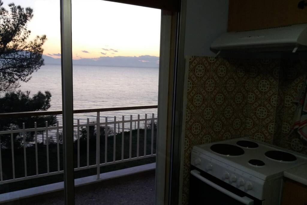 Апартаменты Sunshine House Offering Spectacular Views To Olymp A Неа-Ираклия Экстерьер фото