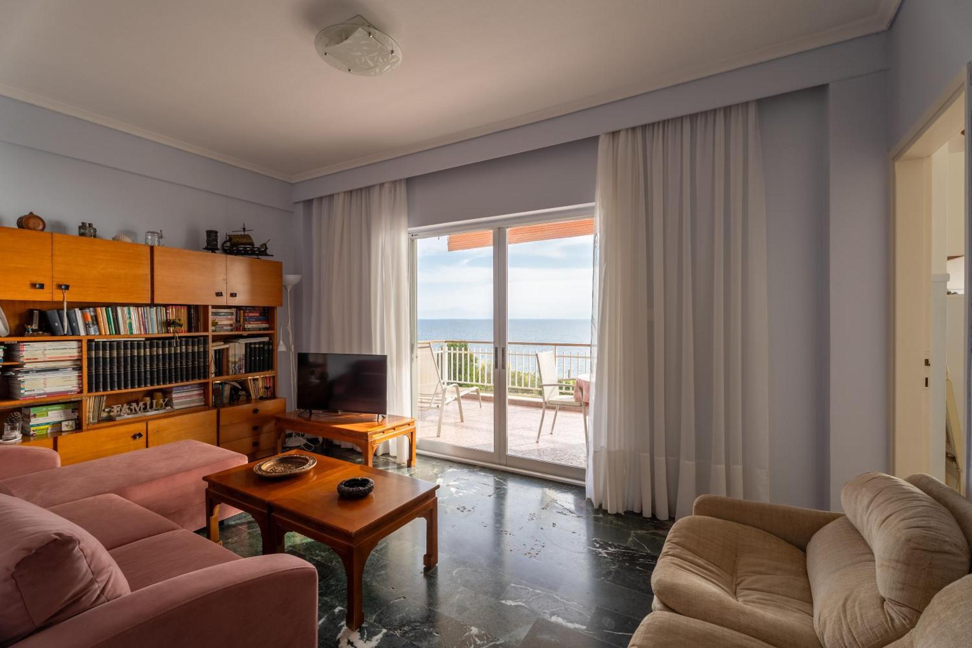 Апартаменты Sunshine House Offering Spectacular Views To Olymp A Неа-Ираклия Экстерьер фото