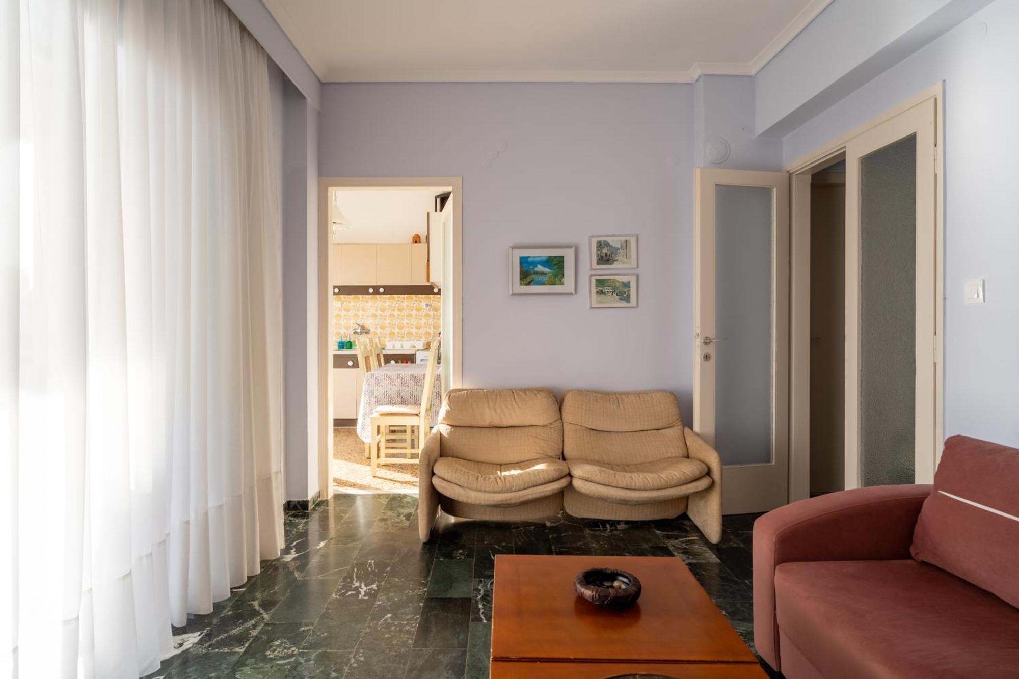 Апартаменты Sunshine House Offering Spectacular Views To Olymp A Неа-Ираклия Экстерьер фото